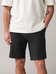 Black/Tan Stretch Chinos Shorts 2 Pack - Image 4 of 14