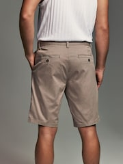 Black/Tan Stretch Chinos Shorts 2 Pack - Image 7 of 14