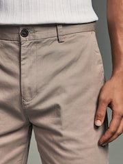 Black/Tan Stretch Chinos Shorts 2 Pack - Image 8 of 14