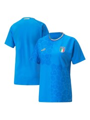 Puma Blue Italy x Liberty Home Authentic Shirt 2022 Womens - Image 1 of 3