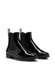 BOSS Black Chelsea Short Wellington Boots - Image 2 of 4