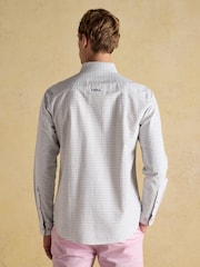 Joules Oxford Green Check Long Sleeve Classic Fit Shirt - Image 3 of 11