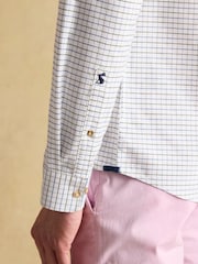 Joules Oxford Green Check Long Sleeve Classic Fit Shirt - Image 9 of 11