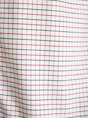 Joules Oxford White Embroidered Check Shirt - Image 9 of 9