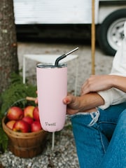 S’well Pink 530ml Travel Mug Tumbler with Lid - Image 1 of 2