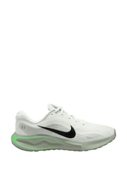 Nike White/Green Journey Run Road Running Trainers - Image 1 of 4