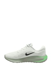 Nike White/Green Journey Run Road Running Trainers - Image 2 of 4