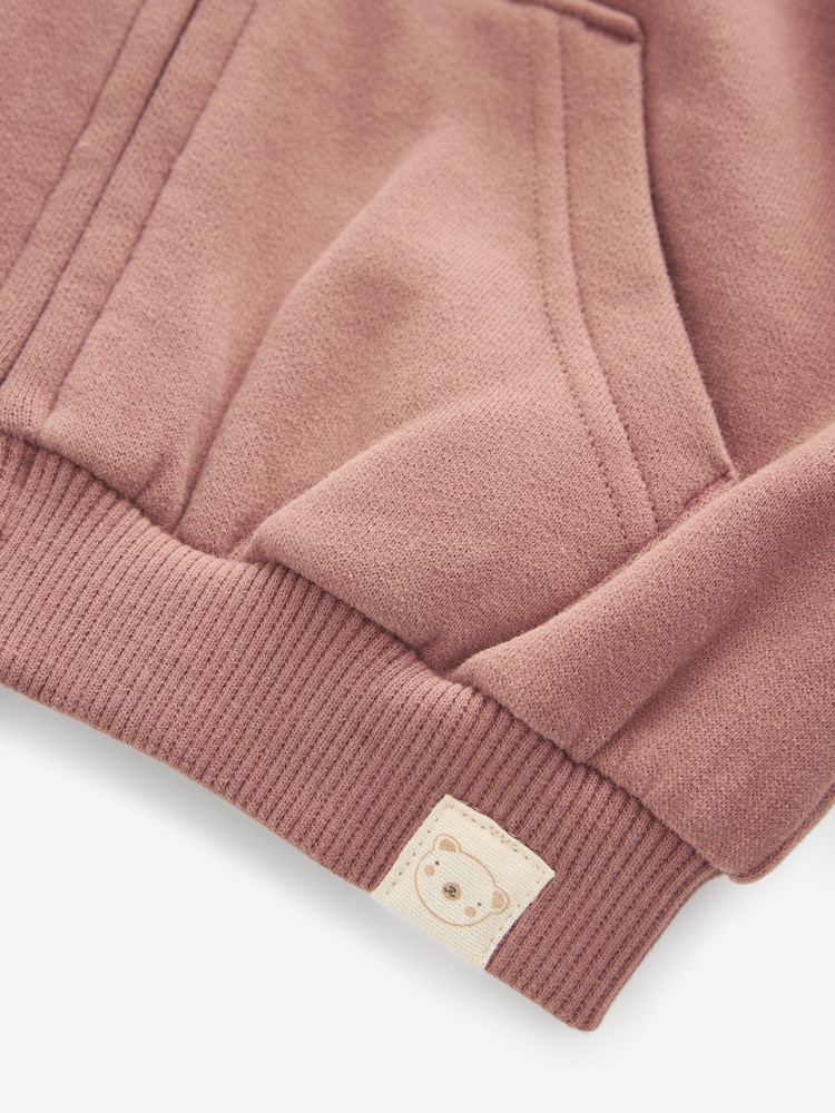 Brown Zip Through Hoodie (3mths-7yrs) - Image 3 of 3