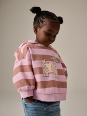 Lilac Purple Hoodie (3mths-7yrs) - Image 1 of 7