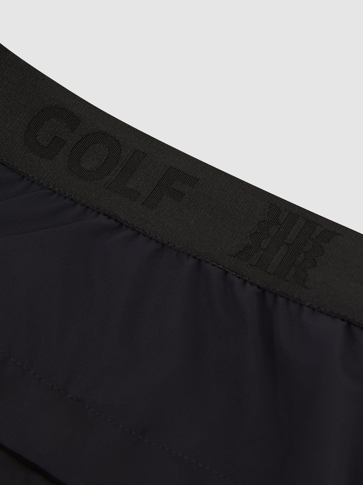 Reiss Navy Club Elasticated Waistband Shorts - Image 8 of 8