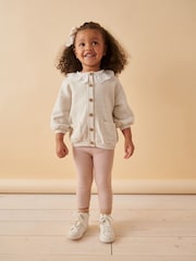 Rust Brown Cardigan & Leggings Set (3mths-7yrs) - Image 1 of 11