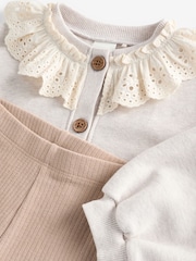 Rust Brown Cardigan & Leggings Set (3mths-7yrs) - Image 10 of 11