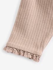 Rust Brown Cardigan & Leggings Set (3mths-7yrs) - Image 11 of 11