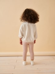 Rust Brown Cardigan & Leggings Set (3mths-7yrs) - Image 4 of 11