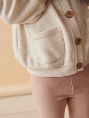 Rust Brown Cardigan & Leggings Set (3mths-7yrs) - Image 5 of 11