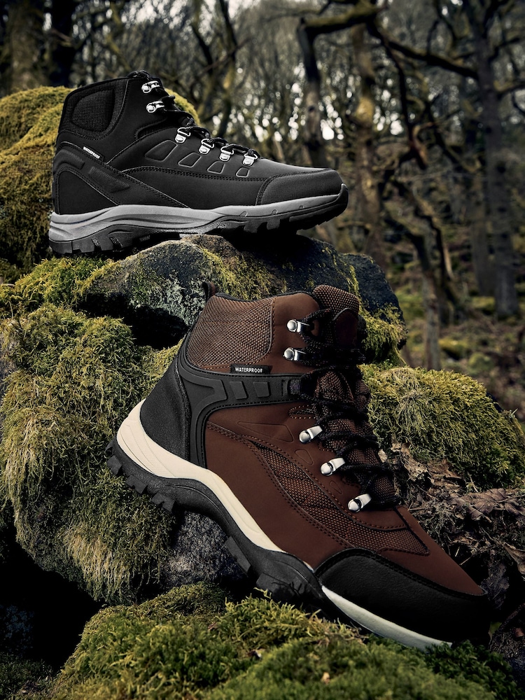 Black Waterproof Walking Boots - Image 2 of 11