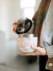 S’well Gold Eats 2-In-1 Insulated Travel Food Bowl 636ml - Image 1 of 1
