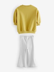 Green Sweatshirt and Flare Leggings Set (3mths-7yrs) - Image 6 of 7