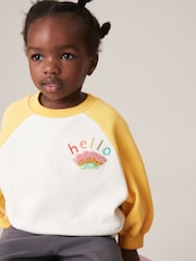 Желтый - Sweater and Joggers Set (3mths-7yrs) - Изображение 4 из 8