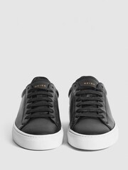 Reiss Finley Leather Trainers - Image 4 of 6