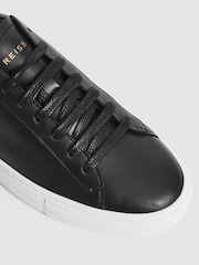 Reiss Finley Leather Trainers - Image 6 of 6