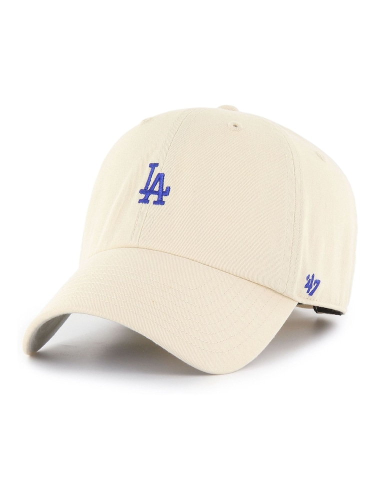 47 Brand Natural LA Dodgers Base Runner Clean Up Hat - Image 1 of 2