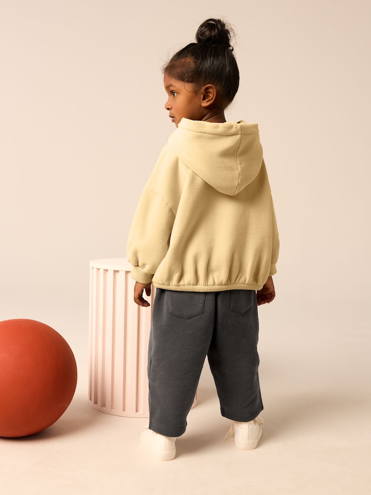 Yellow Hoodie and Joggers Set (3mths-7yrs) - Image 2 of 8