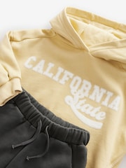 Yellow Hoodie and Joggers Set (3mths-7yrs) - Image 8 of 8