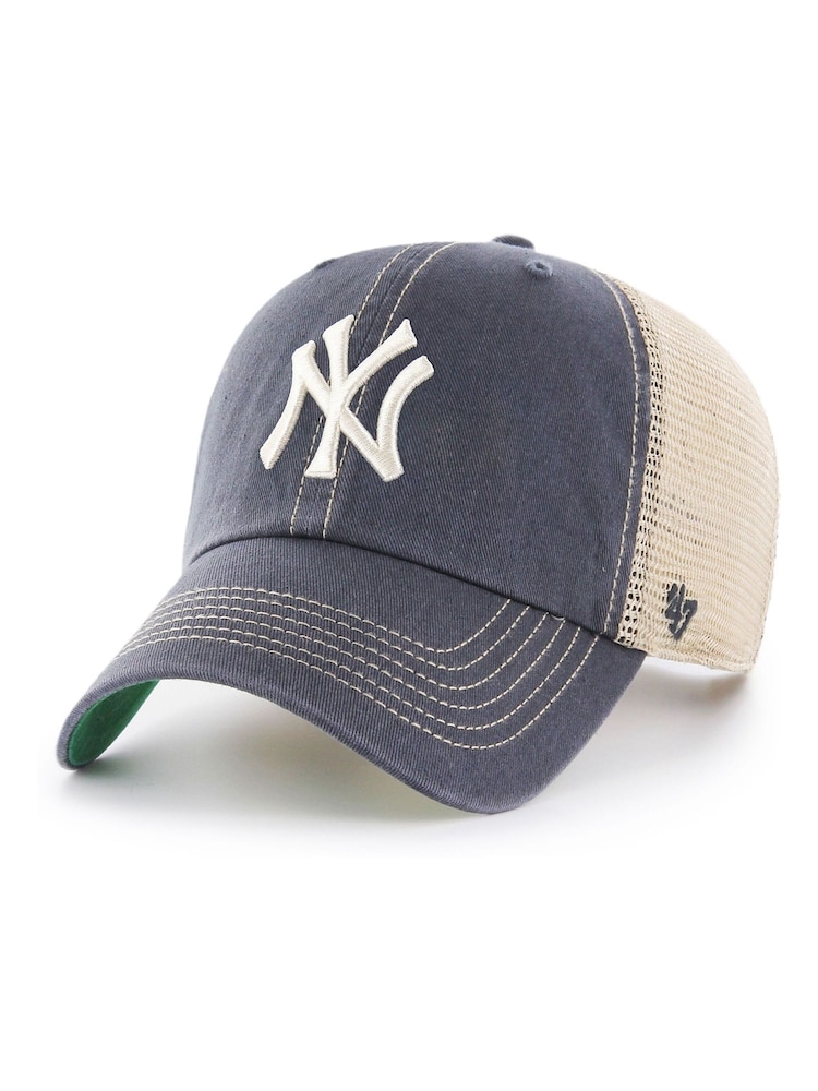 47 Brand Blue New York Yankees Trawler Clean Up Hat - Image 1 of 2