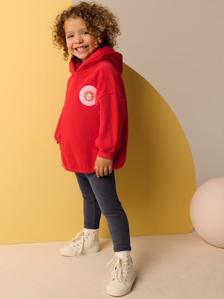 Red Hoodie & Leggings Set (3mths-7yrs) - Image 1 of 8