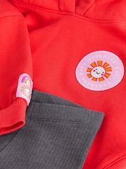 Red Hoodie & Leggings Set (3mths-7yrs) - Image 8 of 8