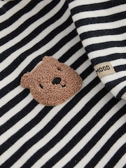 Black Stripe Hooded Sweatshirt & Leggings Set (3mths-7yrs) - Image 5 of 5