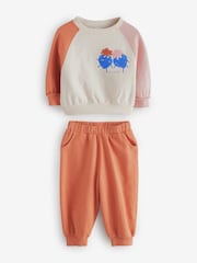 Коричнево-рыжий - Sweater and Joggers Set (3mths-7yrs) - Изображение 5 из 7