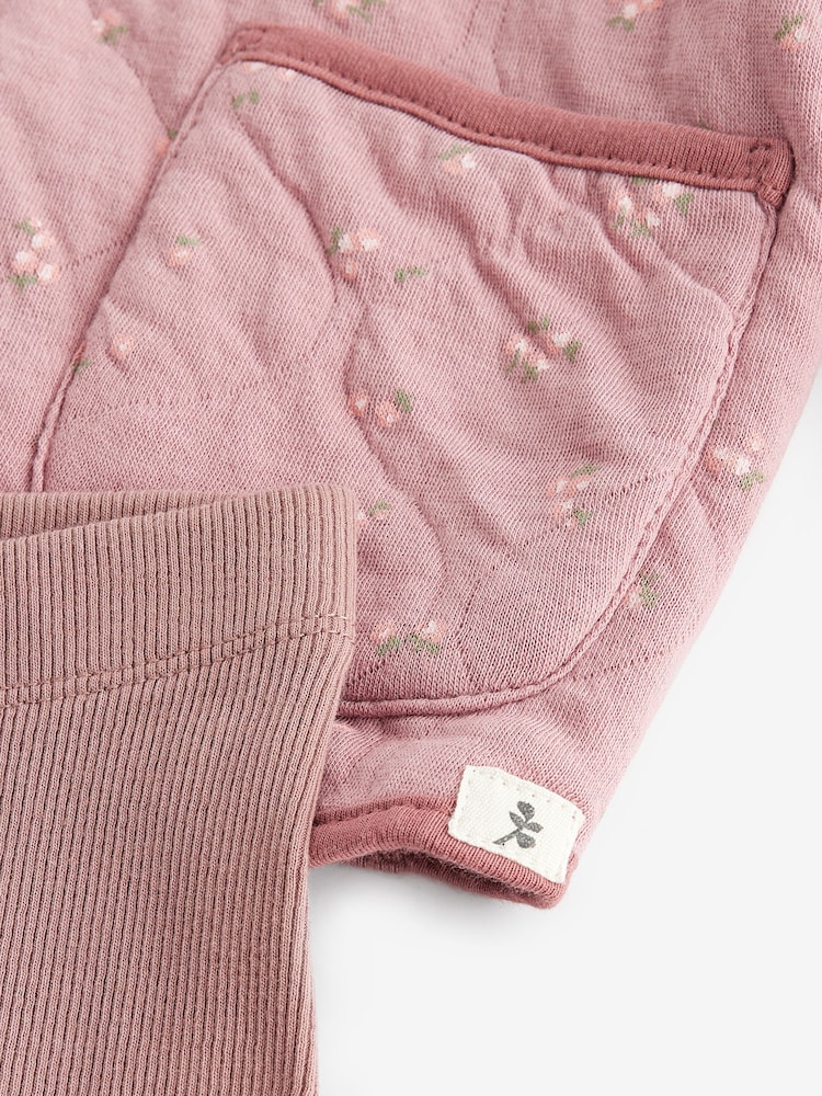 Pink Jacket, Top & Flare Leggings 3 Piece Set (3mths-7yrs) - Image 11 of 11