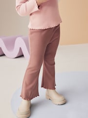 Pink Jacket, Top & Flare Leggings 3 Piece Set (3mths-7yrs) - Image 2 of 11