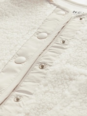 Cream Borg Gilet (3mths-7yrs) - Image 8 of 8