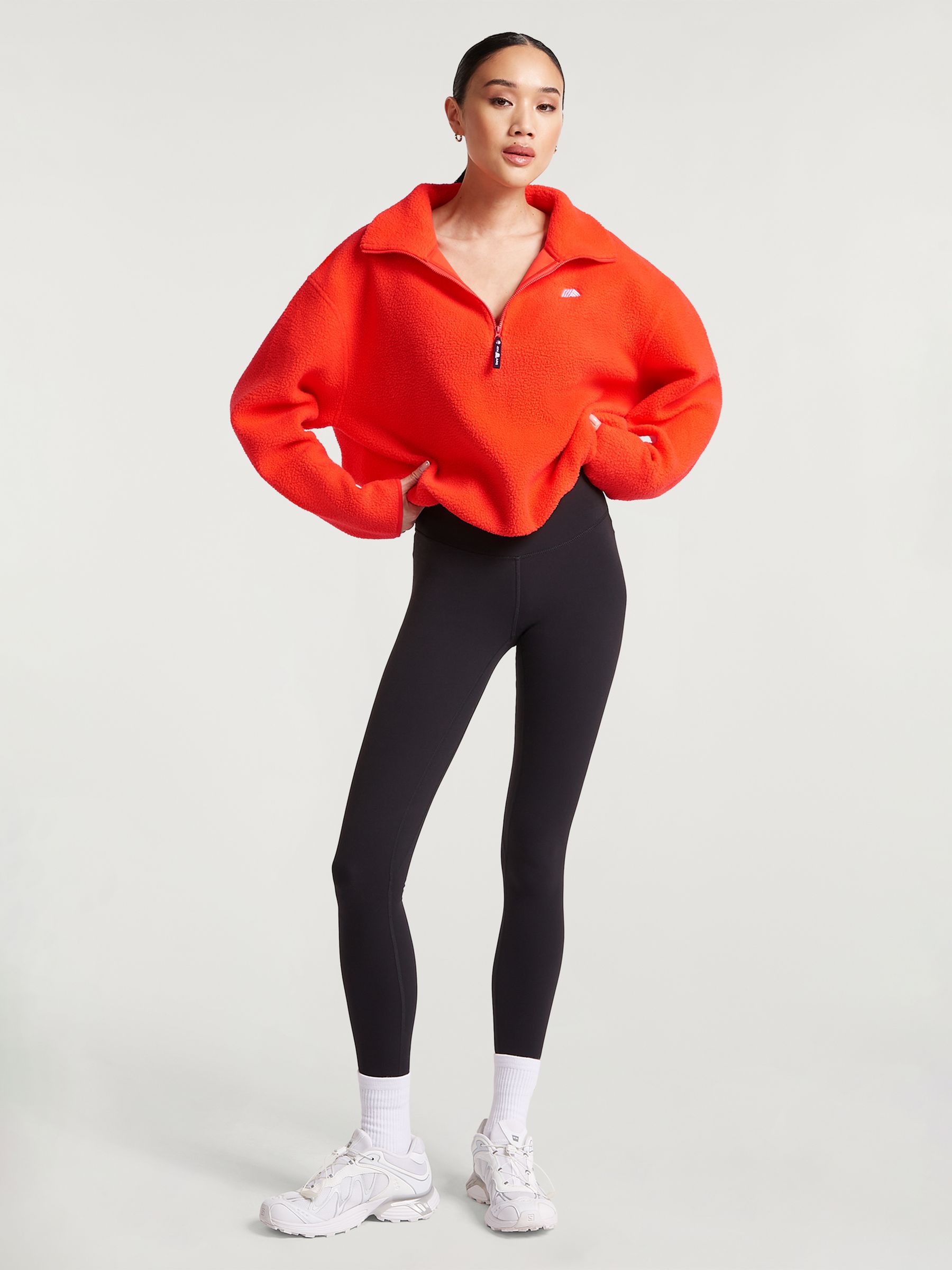 Buy 4th Arq Mandarin Orange Phoenix Half-Zip Fleece from Next USA