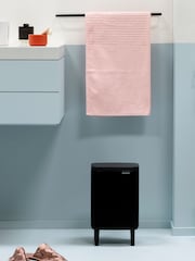 Brabantia Black Bo  Hi 7L Waste Bin - Image 1 of 6