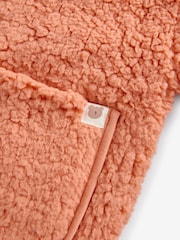 Orange Hooded Zip Fleece Jacket (3mths-7yrs) - Image 8 of 8