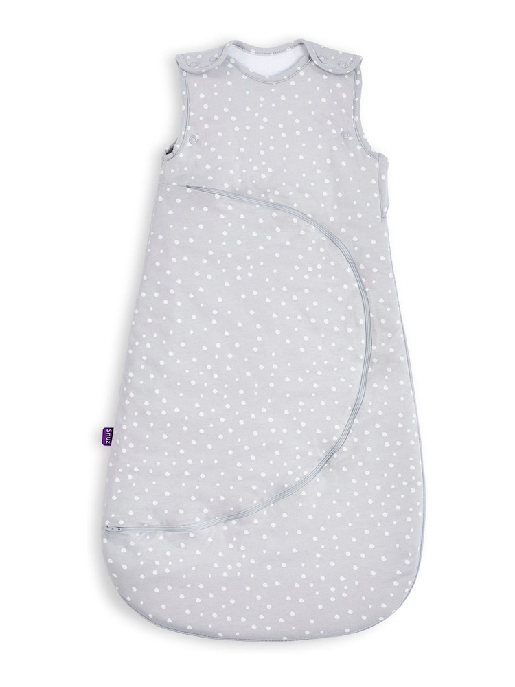 Snuz Baby Grey Pouch 0.5 Tog Sleeping 100% Cotton Bag - Image 2 of 5