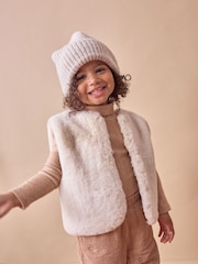 Cream Gilet (3mths-7yrs) - Image 1 of 8