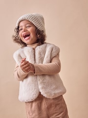 Cream Gilet (3mths-7yrs) - Image 4 of 8