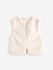 Cream Gilet (3mths-7yrs) - Image 5 of 8