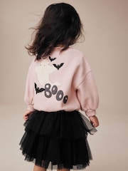 Pink Halloween Sweatshirt (3mths-7yrs) - Image 1 of 8