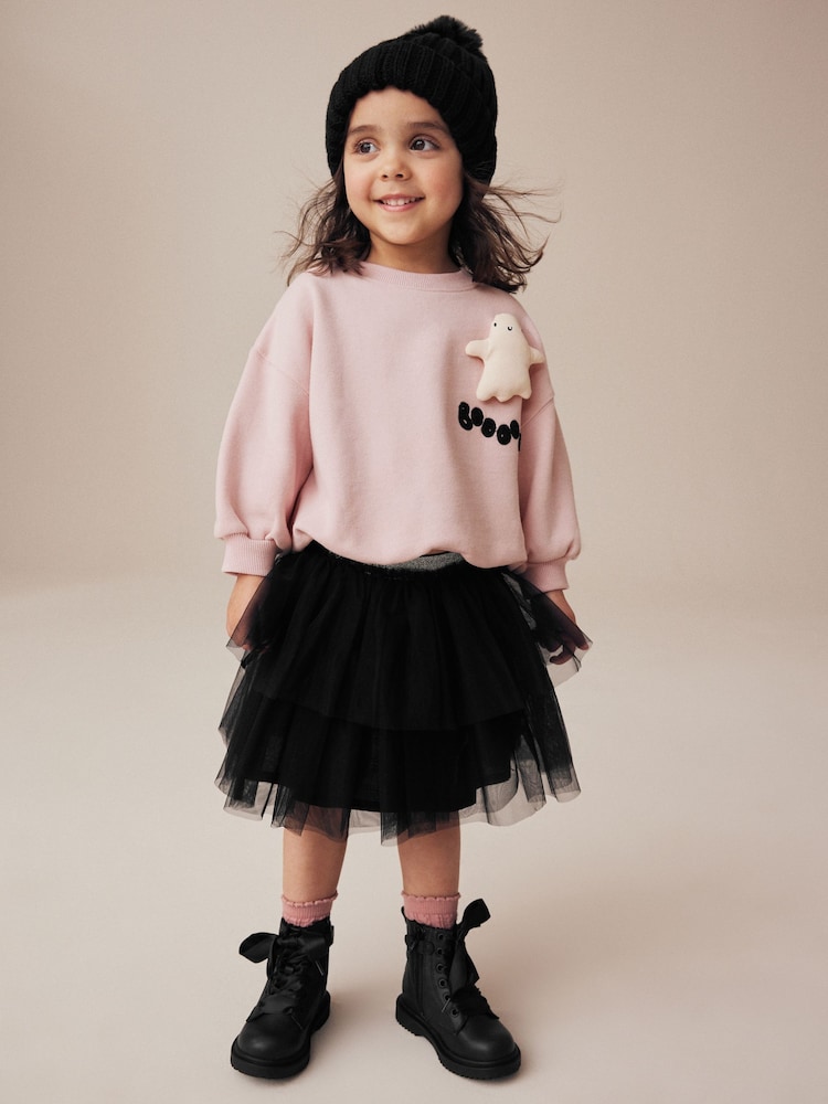 Pink Halloween Sweatshirt (3mths-7yrs) - Image 2 of 8