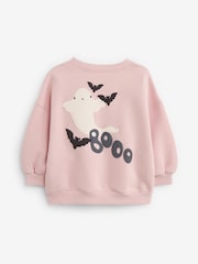 Pink Halloween Sweatshirt (3mths-7yrs) - Image 7 of 8