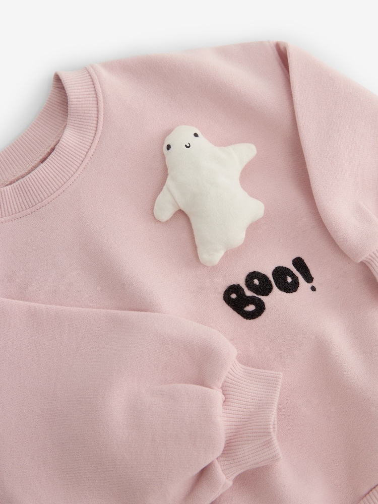 Pink Halloween Sweatshirt (3mths-7yrs) - Image 8 of 8