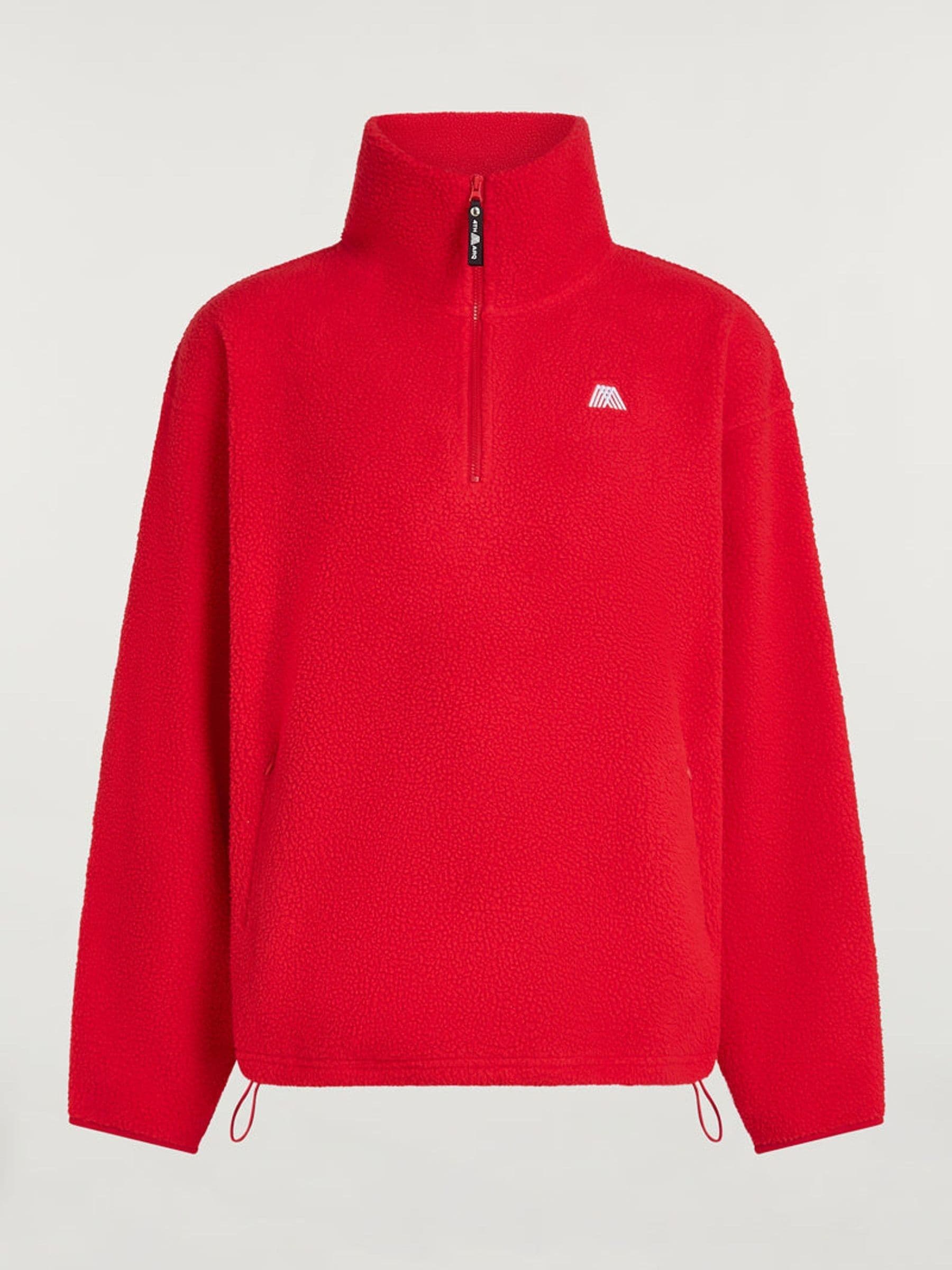 Buy 4th Arq Strawberry Red Alix Half-Zip Fleece from the Next UK