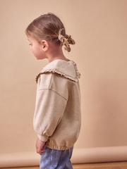 Pink Glitter Collar Sweatshirt (3mths-7yrs) - Image 4 of 8