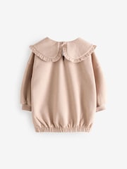 Pink Glitter Collar Sweatshirt (3mths-7yrs) - Image 6 of 8